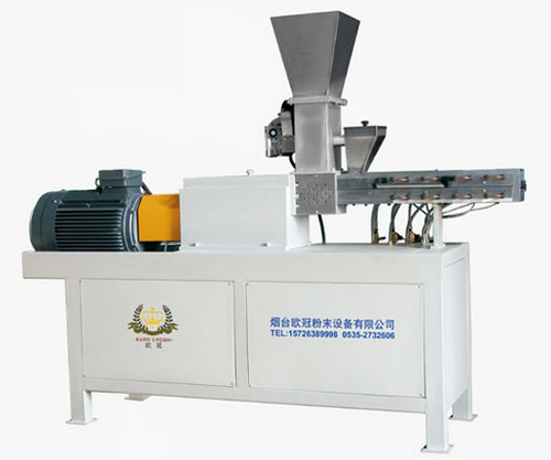 粉末机械双螺杆挤出机故障的产生原因排除