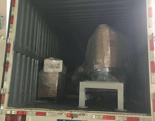 混合机和邦定机陆续发货