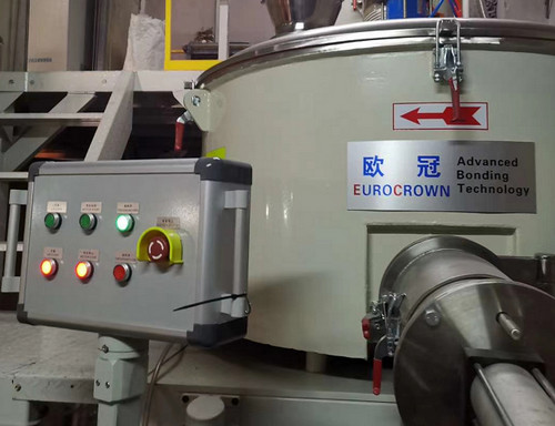 欧冠EUROCROWN金属粉邦定机发货